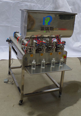 HAUSTIER Flasche automatisierte Flaschen-Füllmaschine SS304, flüssige Füllmaschine des Kopf-1L 4