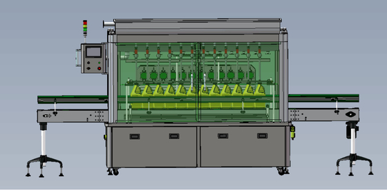 Kundengerechte automatisierte Flaschen-Füllmaschine für Sahne-AC220V-Stromversorgung